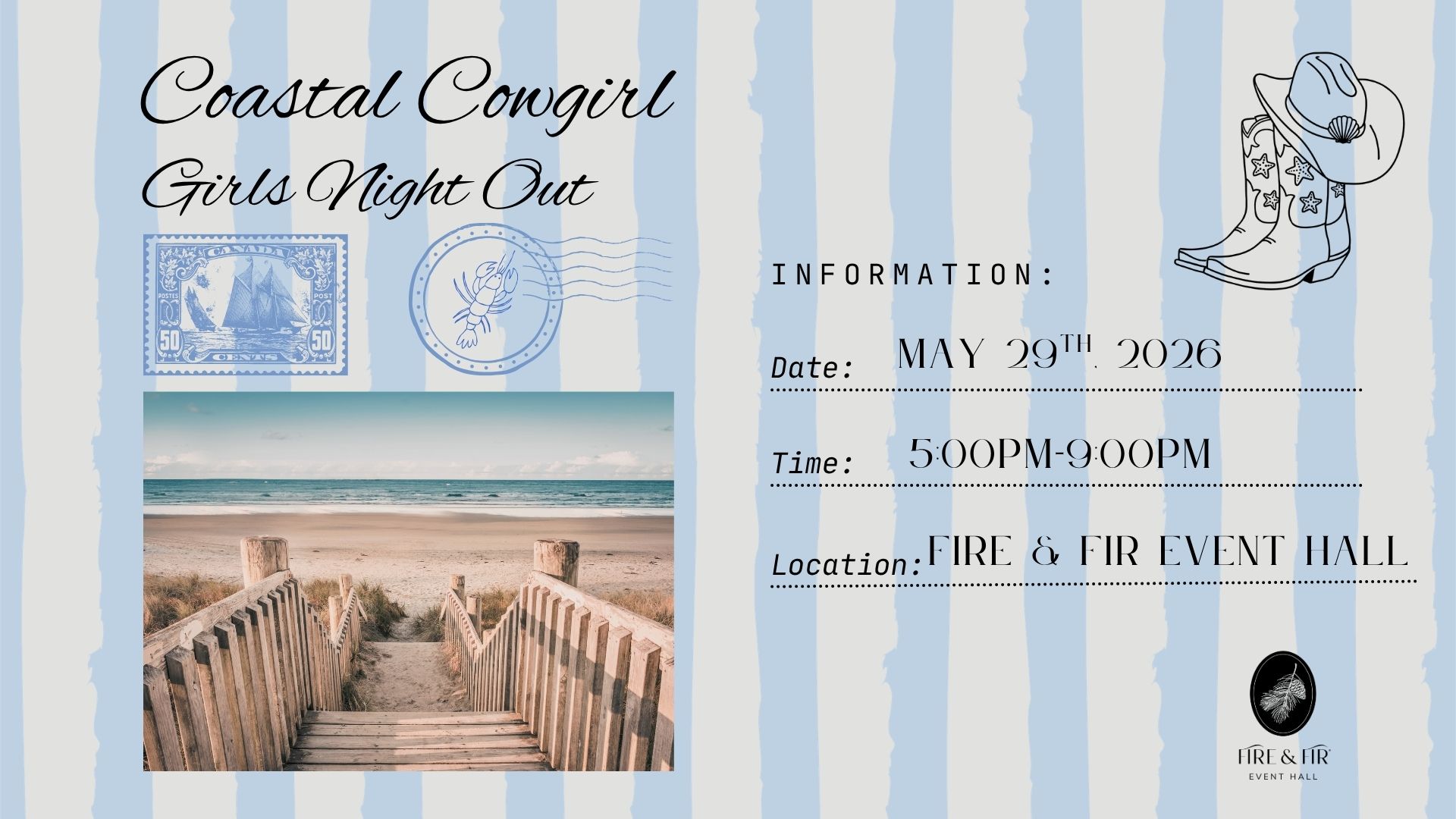 Coastal Cowgirl Event Size