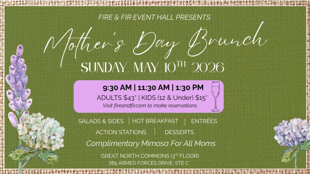 Fire and Fir Event Center Mothers Day Brunch 2026